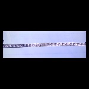 14 kt white gold, diamond tennis bracelet